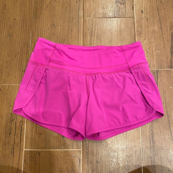 Lululemon speed shorts 4” long